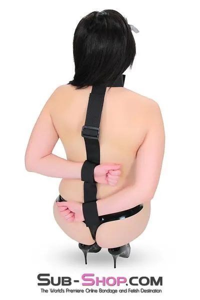 0563RS      Beginner’s Behind the Back Neck to Wrist Restraints - LAST CHANCE - Final Closeout!