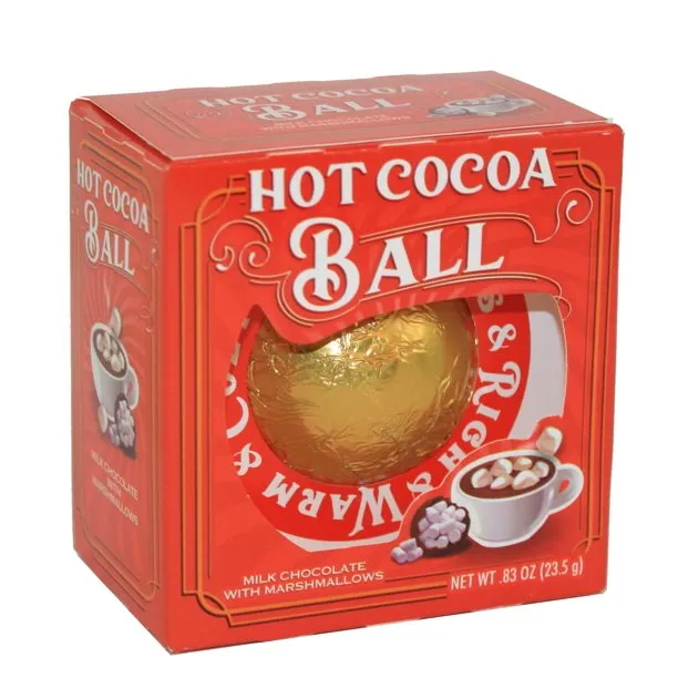 Alberts Assorted Hot Cocoa Ball W/ Marshmallows Peppermint Flavor