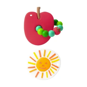 Apple and Sun Silicone Teether Set - Eric Carle