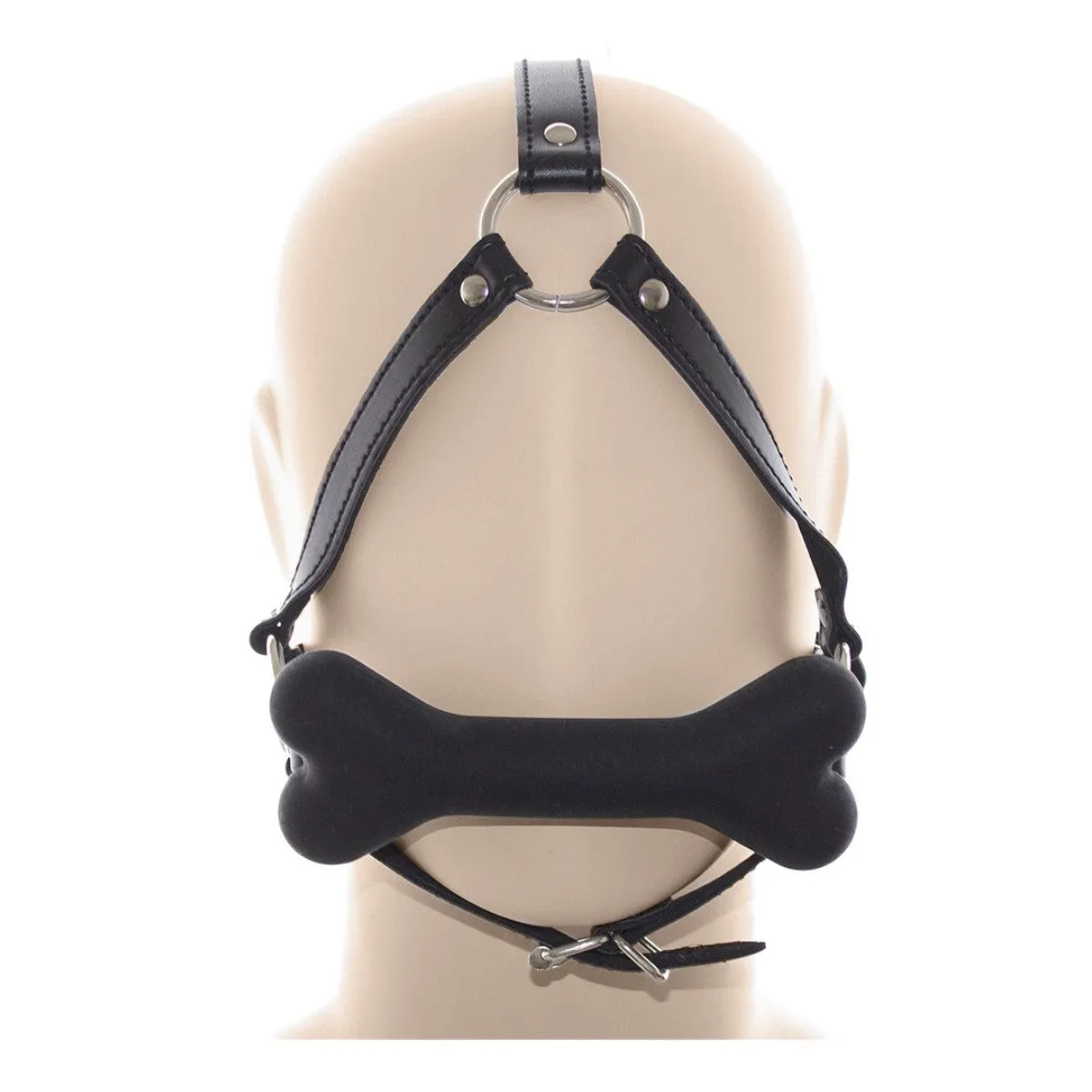 Ball Gag - Dog Bone Ball Gag Face Harness