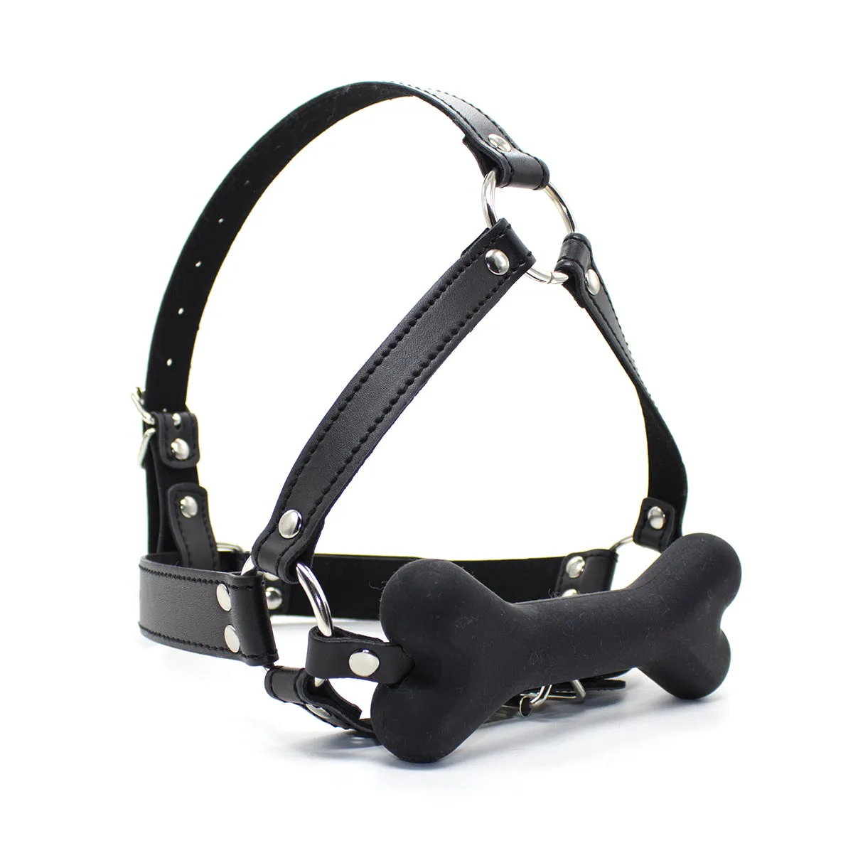 Ball Gag - Dog Bone Ball Gag Face Harness