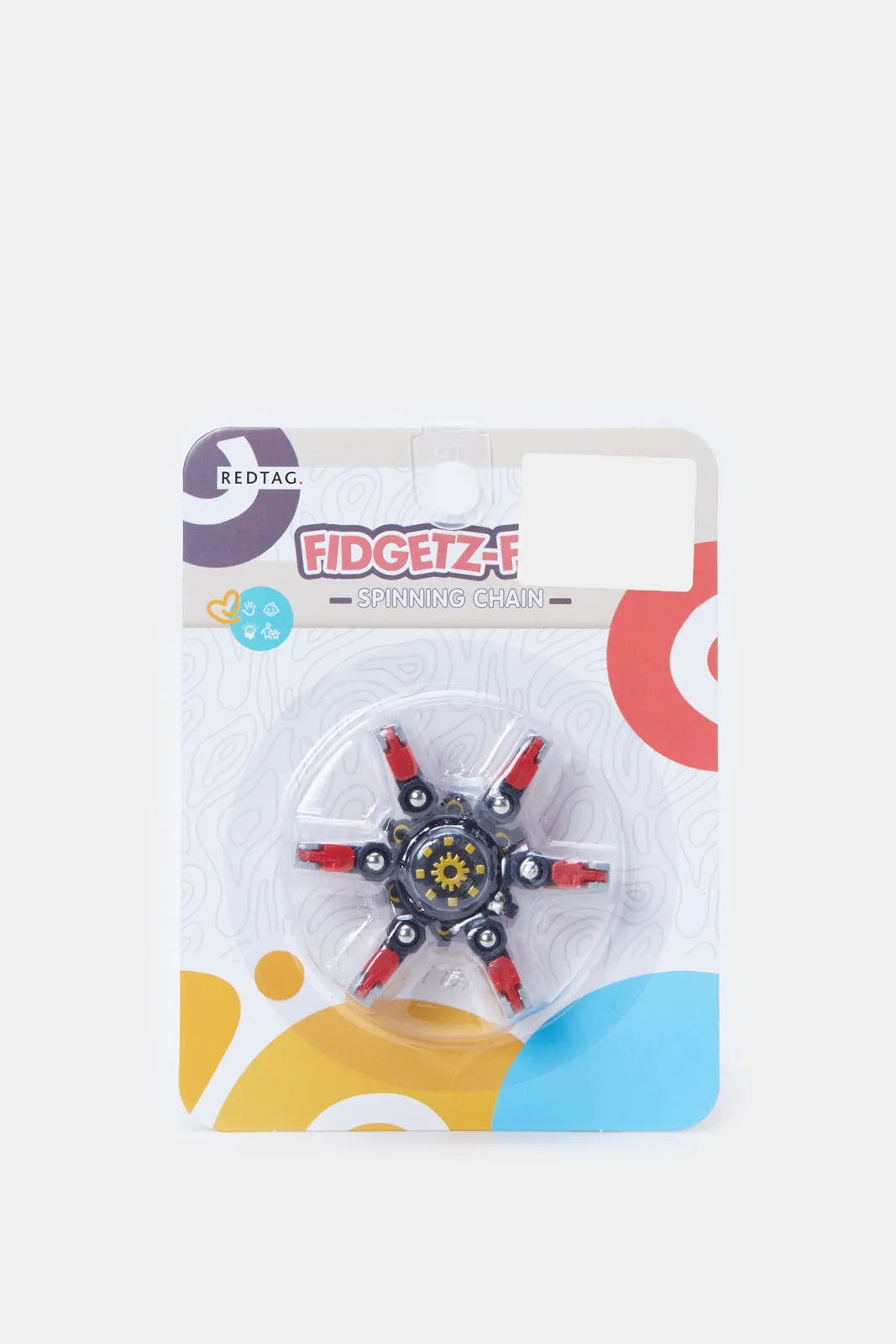 Black Fidgets Fun - Wacky Tracks Spinner