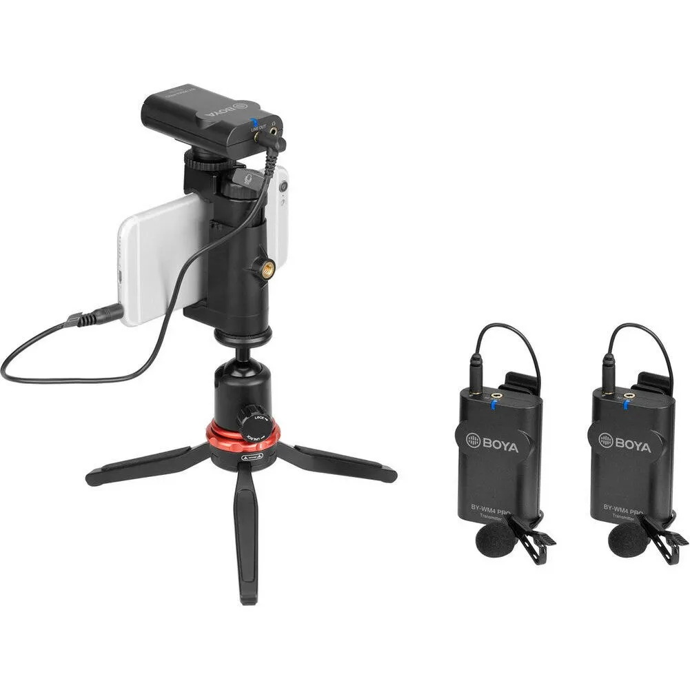 BOYA BY-WM4 Pro-K2 Dual Wireless Microphone System