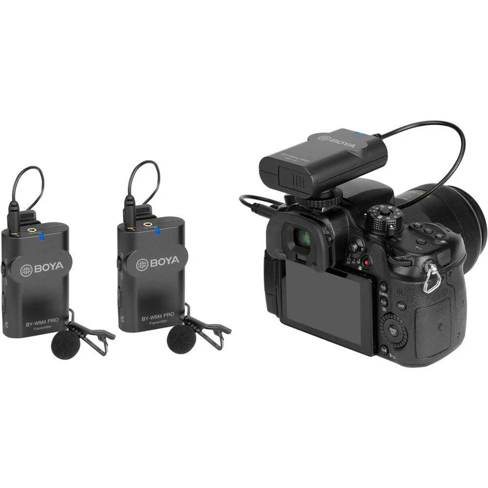 BOYA BY-WM4 Pro-K2 Dual Wireless Microphone System