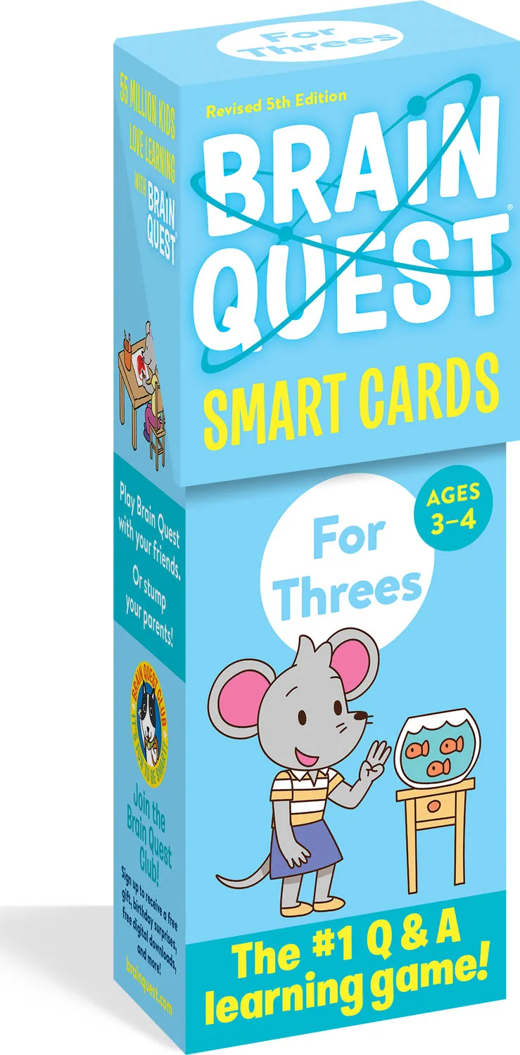 Brain Quest for Threes Smart Cards