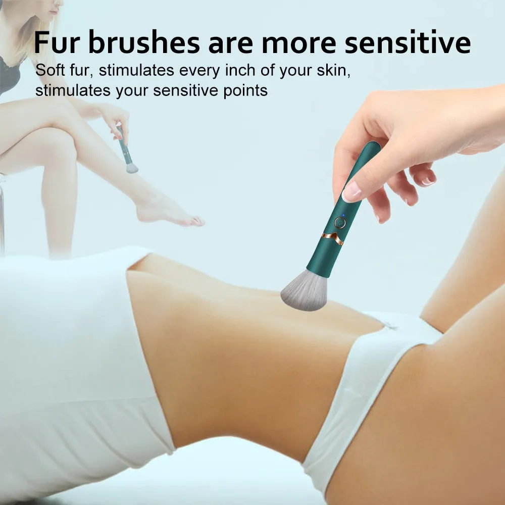 Brush Vibrator Make Up Brush Magic Wand Dildo Vibrator Sex Toys for Women