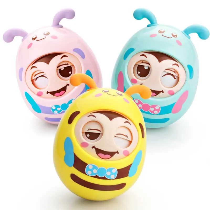 Cartoon Bee Tumbler Toy