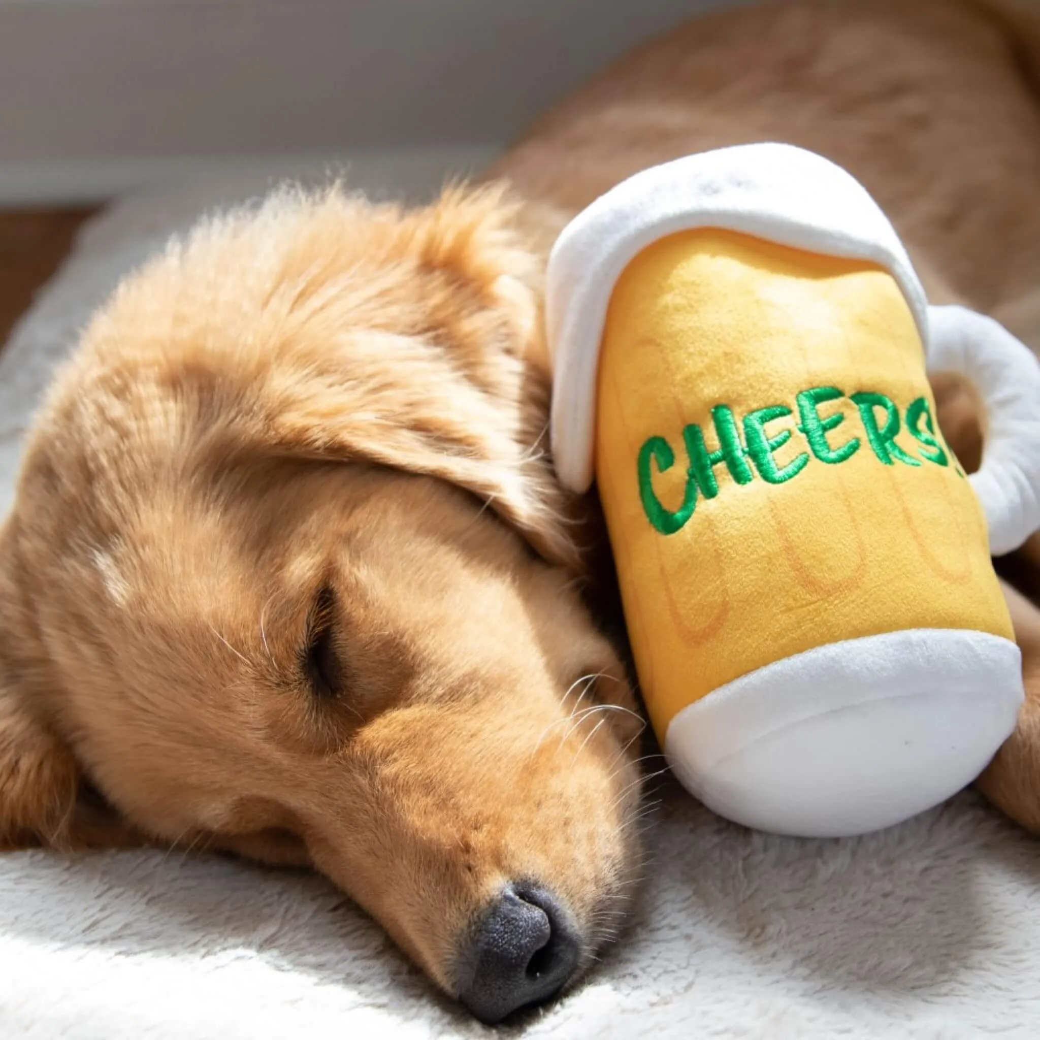 Cheers Mug Tough Dog Toy