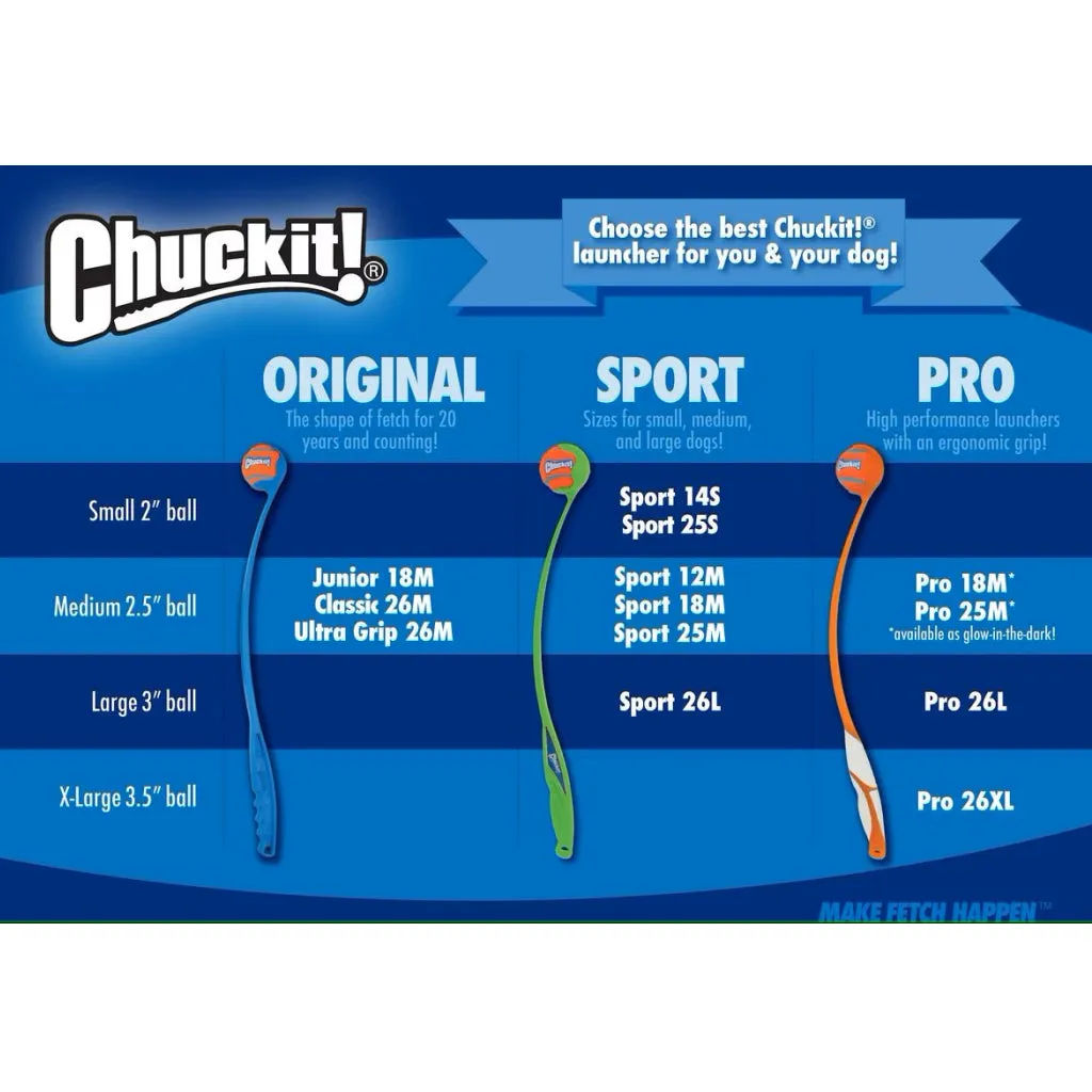 Chuckit! Sport Ball Launcher Toy For Dogs, color varies