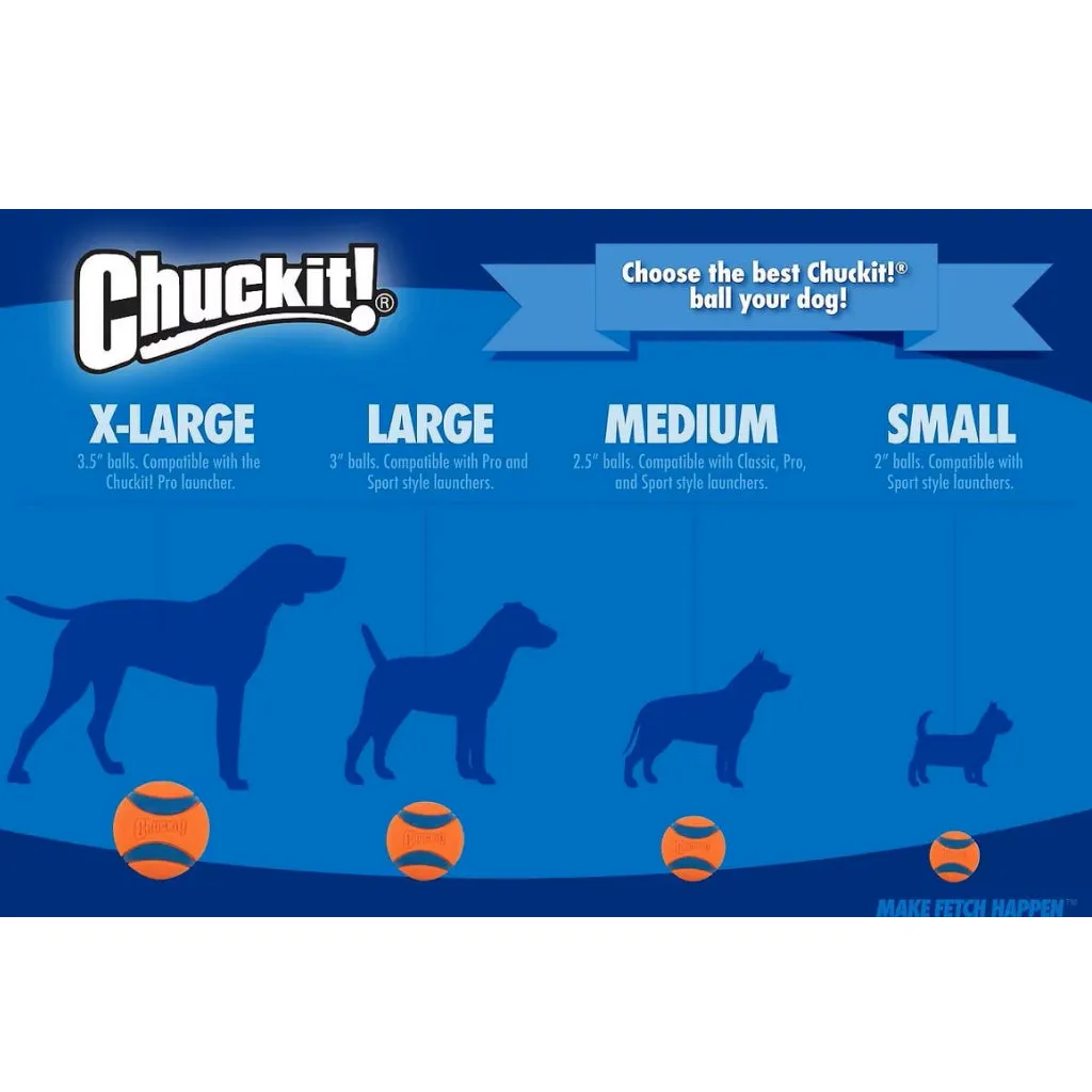 Chuckit! Ultra Ball Toy For Dogs - Medium (2 pack)