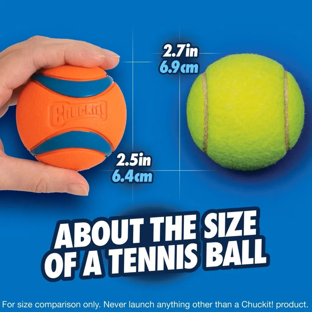 Chuckit! Ultra Ball Toy For Dogs - Medium (2 pack)