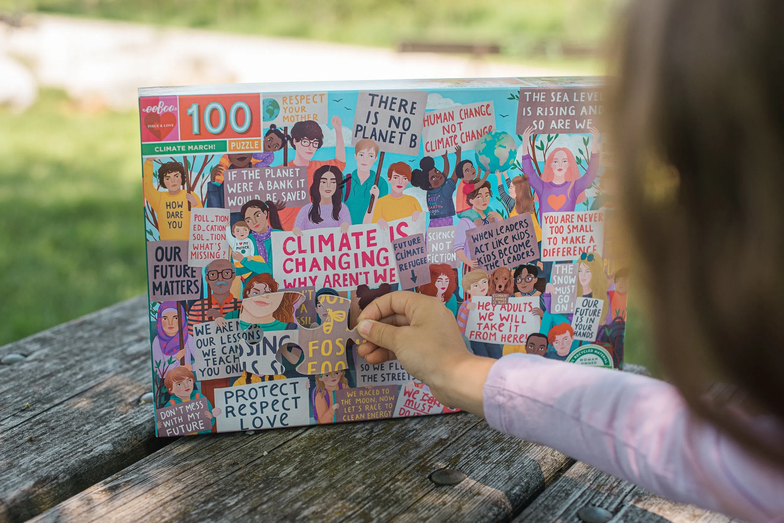 Climate March 100 Piece Puzzle