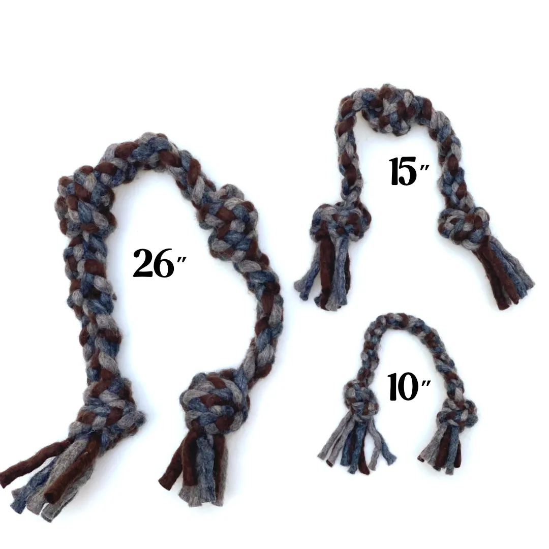 Dog Toy, Knotted Rope Pulls