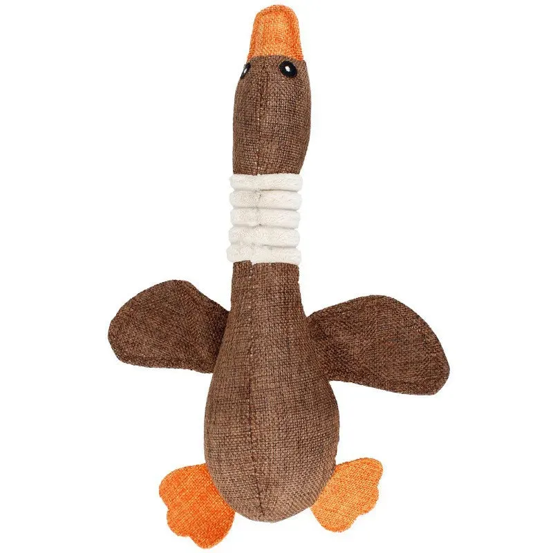 Dog Toys for Aggressive Chewers | Indestructible Squeaky Geese for Large, Medium, and Small Dogs | Durable Toys Accessories for Large Breeds