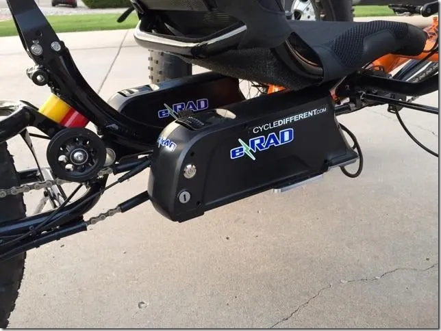 Double Wide Direct Attach Battery Mount (For Some Bikes & Trikes)