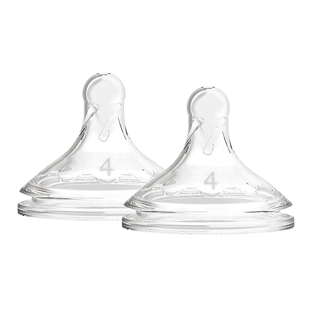 Dr. Brown's Options  2-Pack Wide Neck Nipples - Level 4 (9 Months )