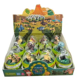 Easter Dinosaur Pull-Back Car Large Green