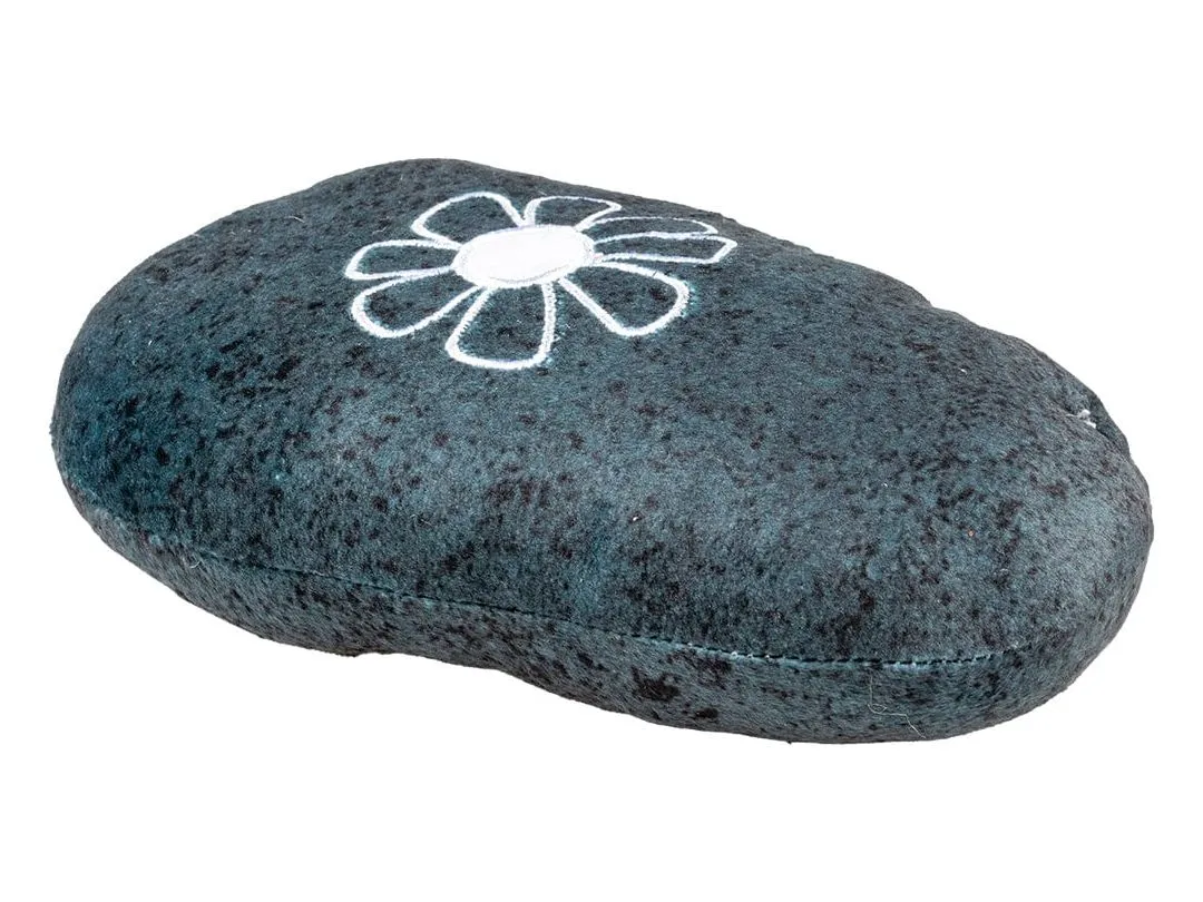 ECO Blossom kicking pillow & catnip 20x11,5x5cm black