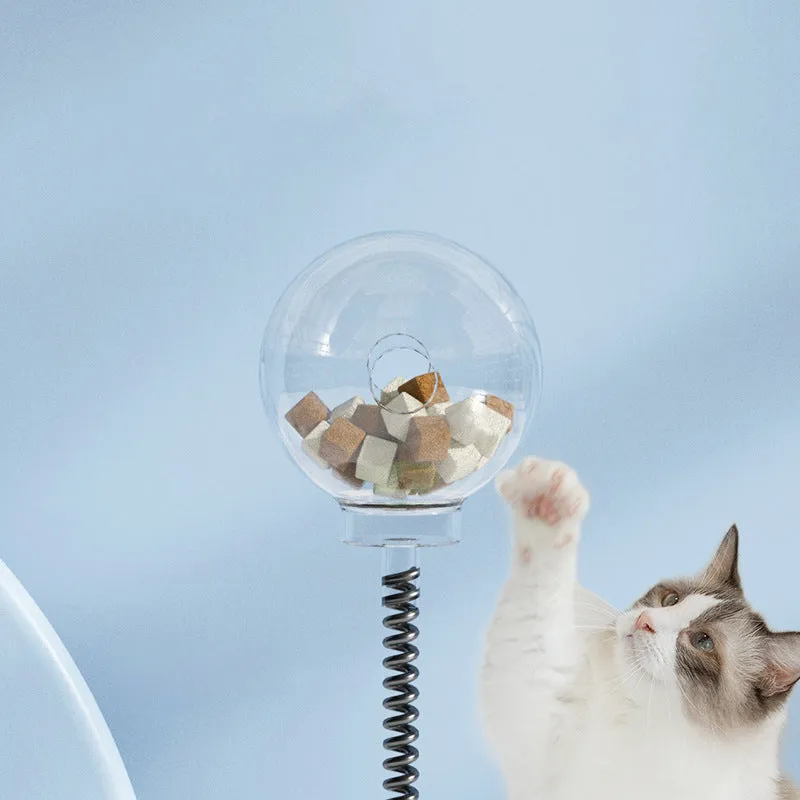 Feline Frenzy Interactive Treat Dispenser Ball