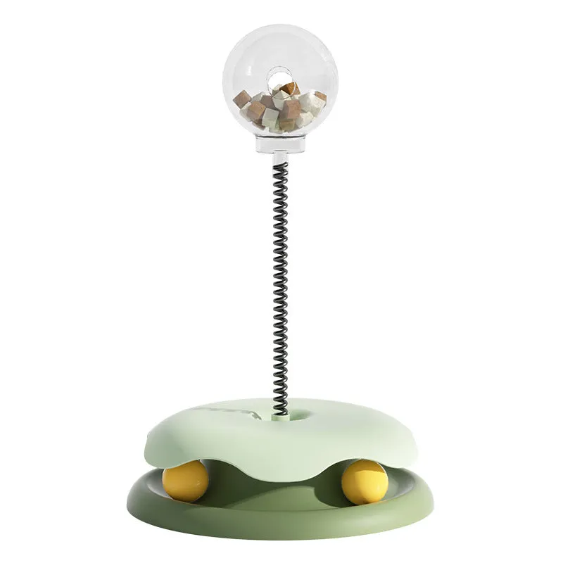 Feline Frenzy Interactive Treat Dispenser Ball