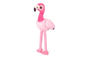 Flora the Flamingo Plush Dog Toy