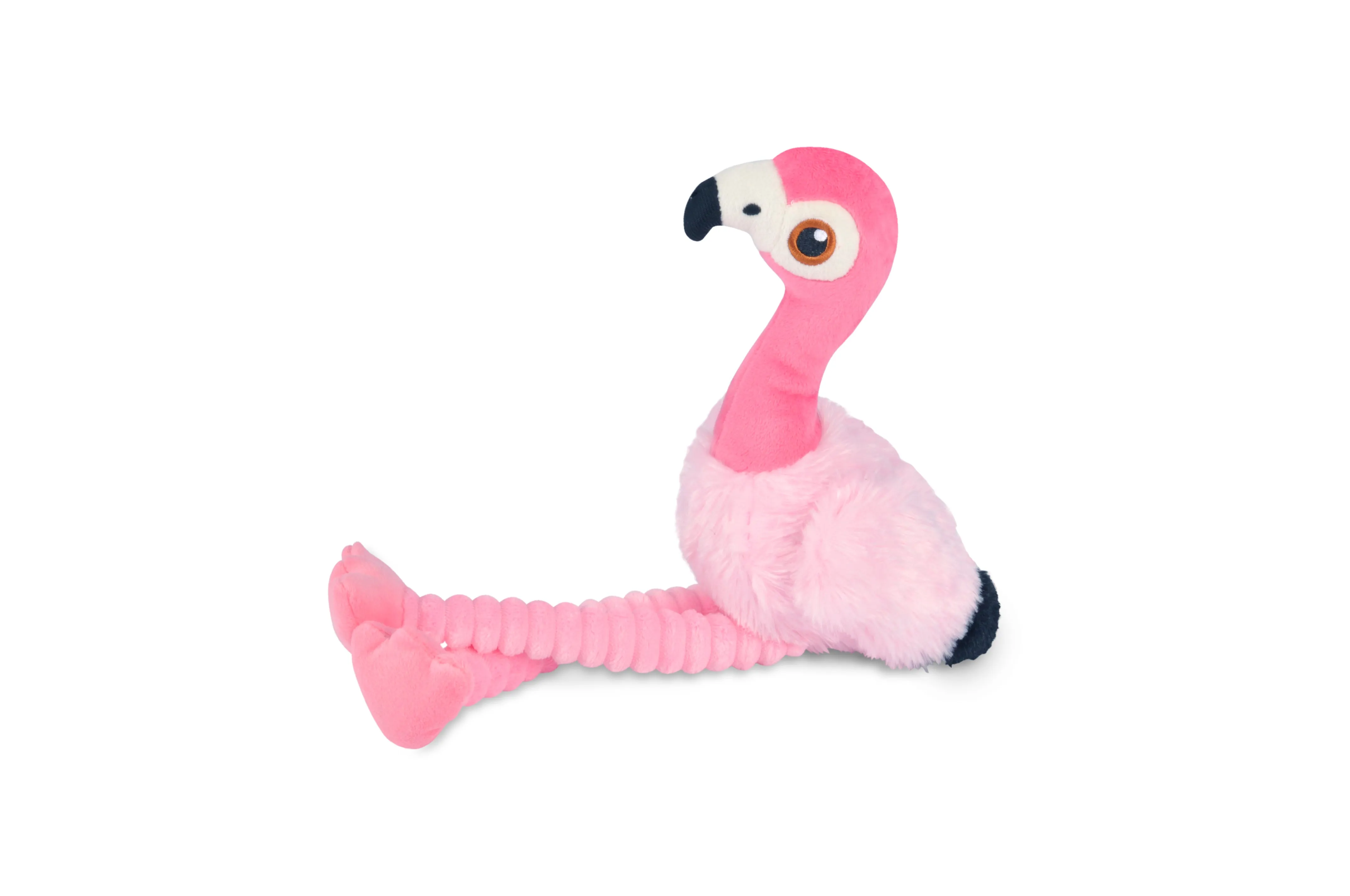 Flora the Flamingo Plush Dog Toy