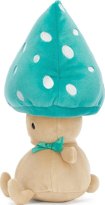 Fun-Guy Bertie Turquoise Mushroom