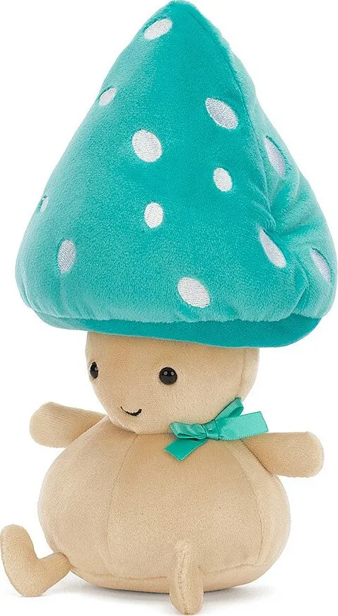 Fun-Guy Bertie Turquoise Mushroom