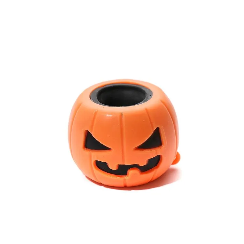 Funny Halloween Pumpkin Ghost Pinch Pinch Fun Ball Decompression Toys, TO0090