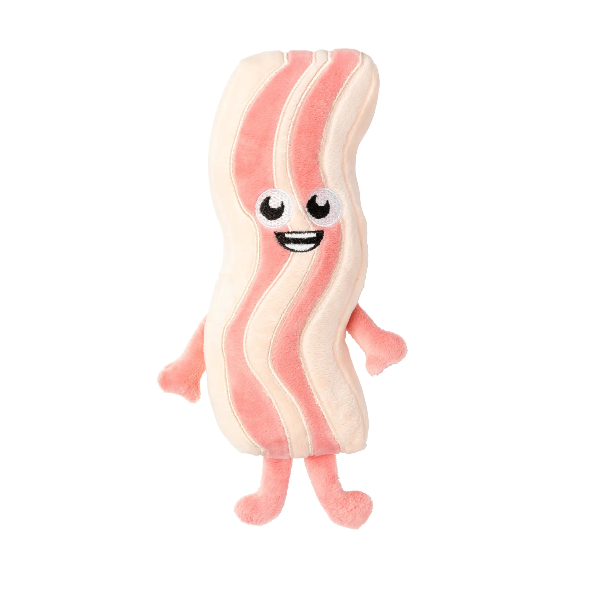 FuzzYard Bacon-Strip Dog Toy