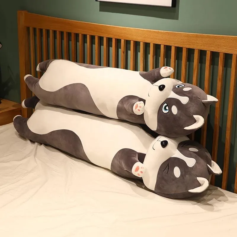 Giant Husky Dog Plush Stuffed Toy