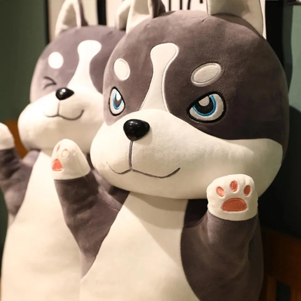 Giant Husky Dog Plush Stuffed Toy