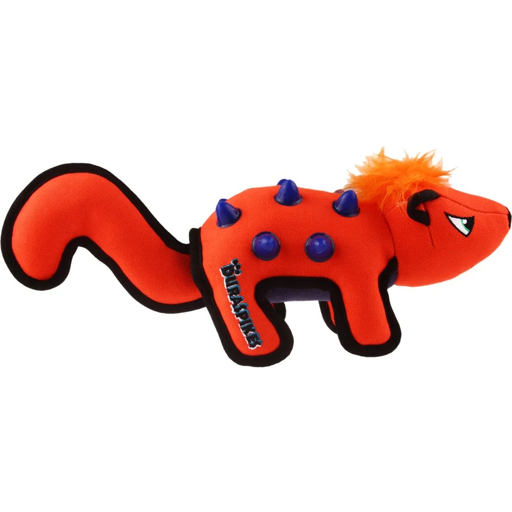 GiGwi Duraspikes Extra Durable Plush Dog Toy (Orange Coon)