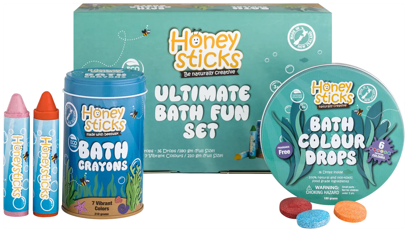 HONEYSTICKS ULTIMATE BATH FUN SET