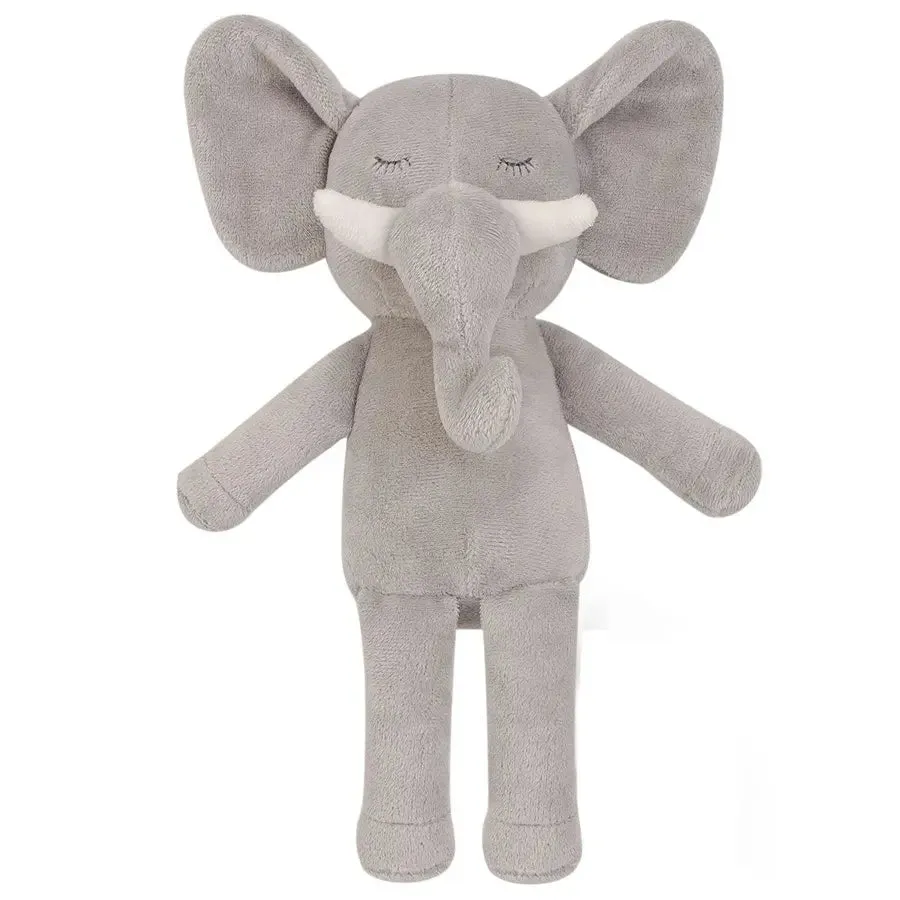 Hudson Baby Plush Blanket And Toy - Modern Elephant