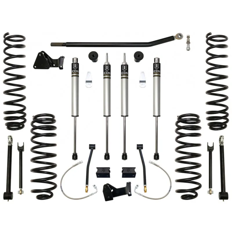 Icon Vehicle Dynamics 4.5" Suspension System - Stage 1 - 2007-2018 Jeep JK