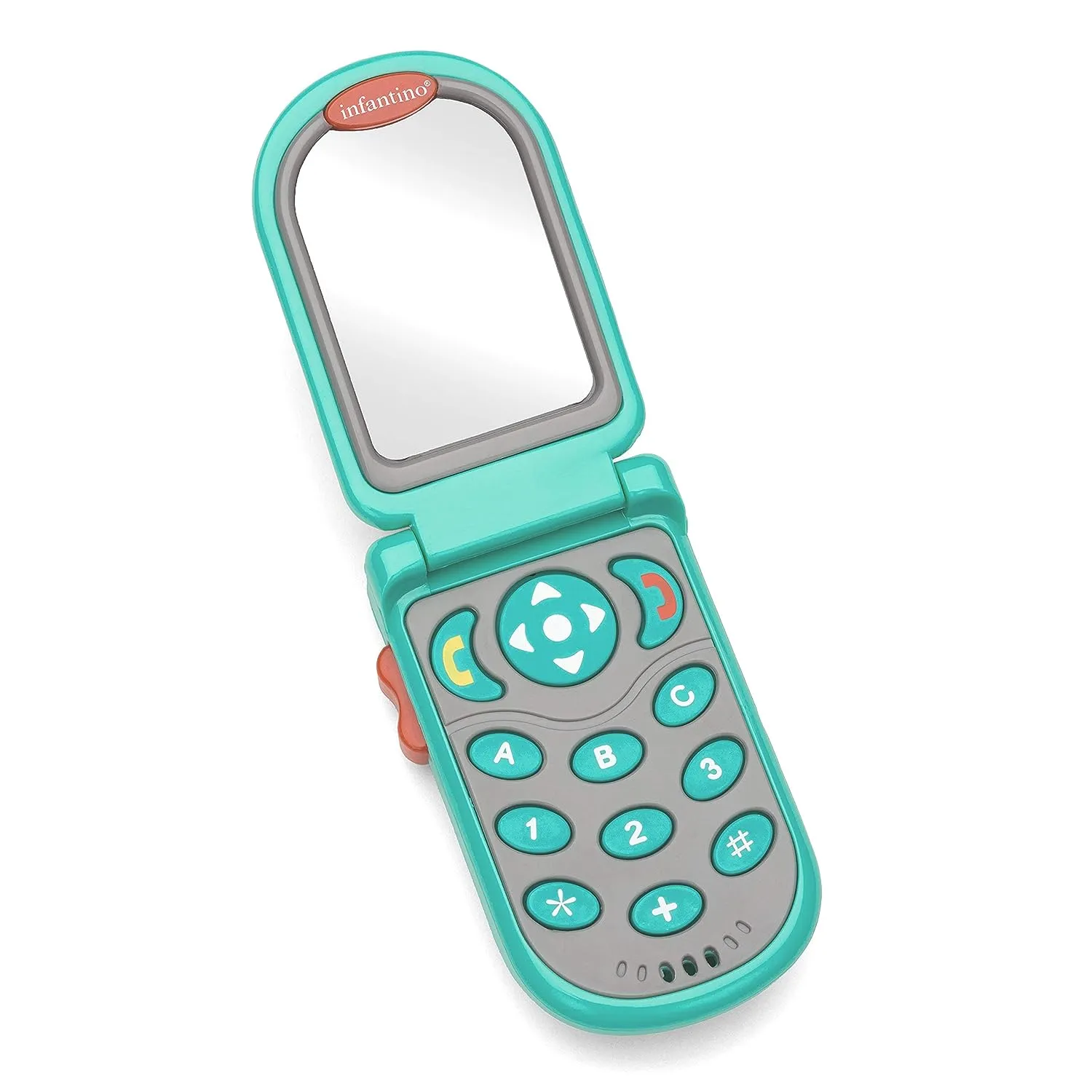 Infantino Flip and Peek Fun Phone, 3months , Teal