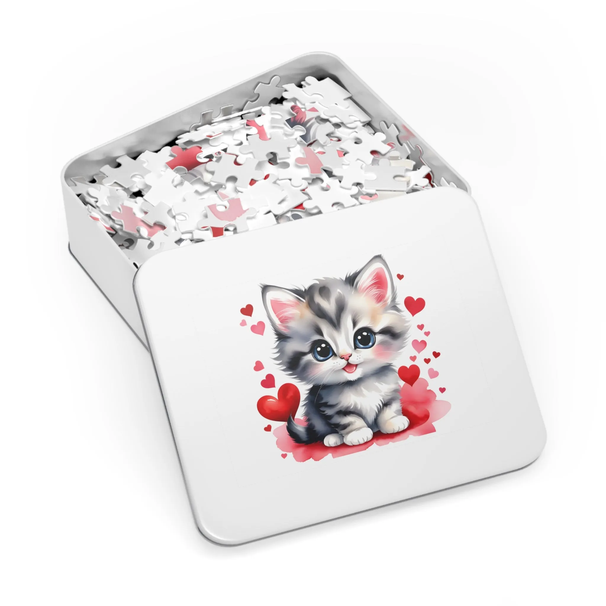 Jigsaw Puzzle, Cat, Personalised/Non-Personalised (30, 110, 252, 500,1000-Piece)