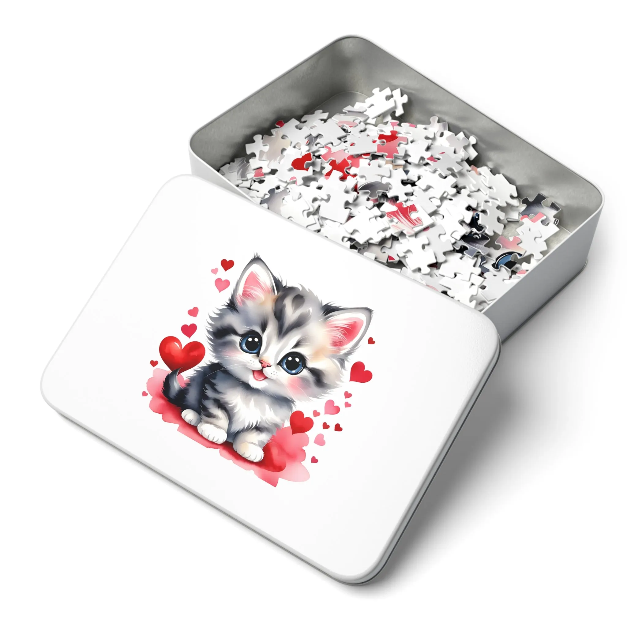 Jigsaw Puzzle, Cat, Personalised/Non-Personalised (30, 110, 252, 500,1000-Piece)