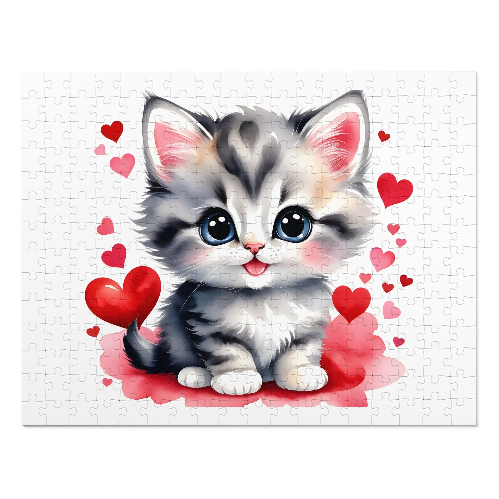 Jigsaw Puzzle, Cat, Personalised/Non-Personalised (30, 110, 252, 500,1000-Piece)