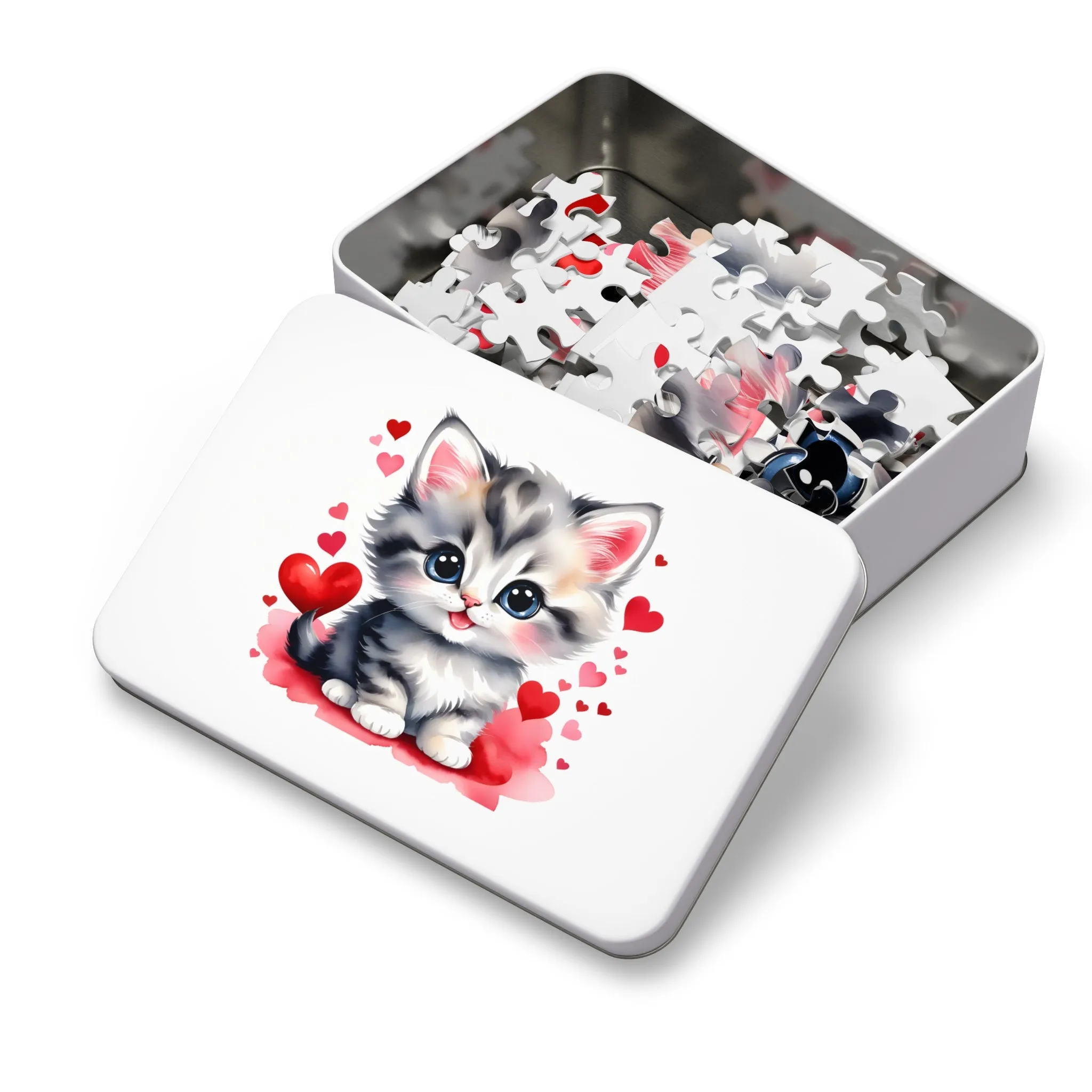 Jigsaw Puzzle, Cat, Personalised/Non-Personalised (30, 110, 252, 500,1000-Piece)