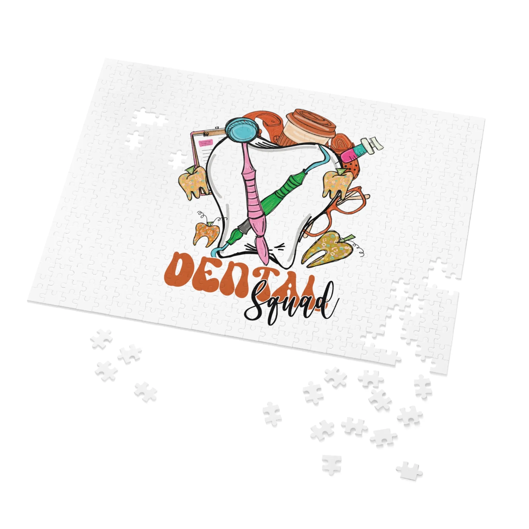 Jigsaw Puzzle, Dental Squad, Personalised/Non-Personalised (30, 110, 252, 500,1000-Piece)