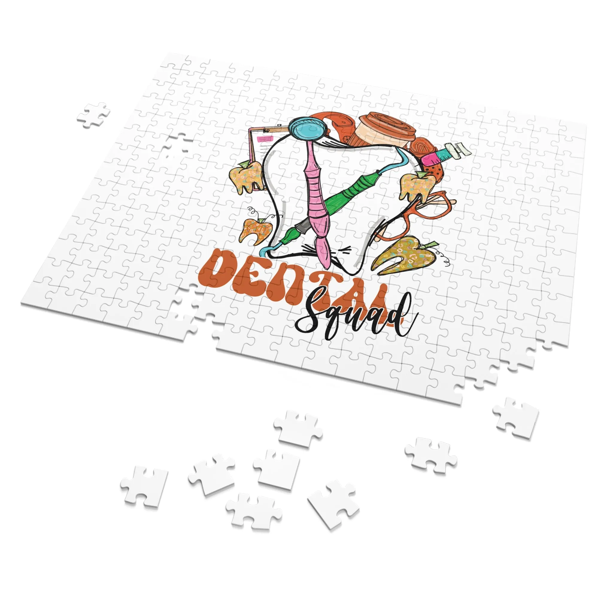 Jigsaw Puzzle, Dental Squad, Personalised/Non-Personalised (30, 110, 252, 500,1000-Piece)