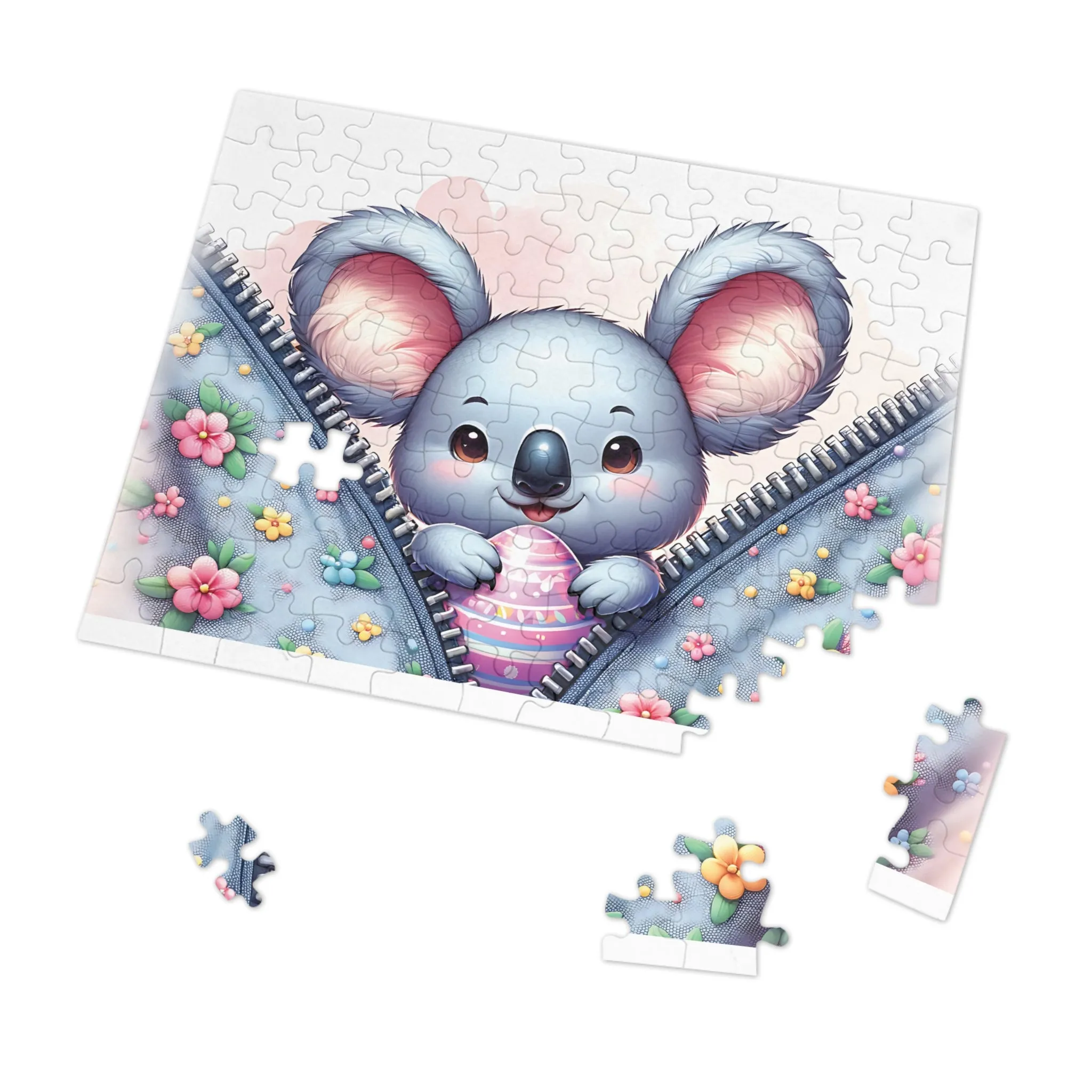 Jigsaw Puzzle, Easter, Koala, Personalised/Non-Personalised (30, 110, 252, 500,1000-Piece)