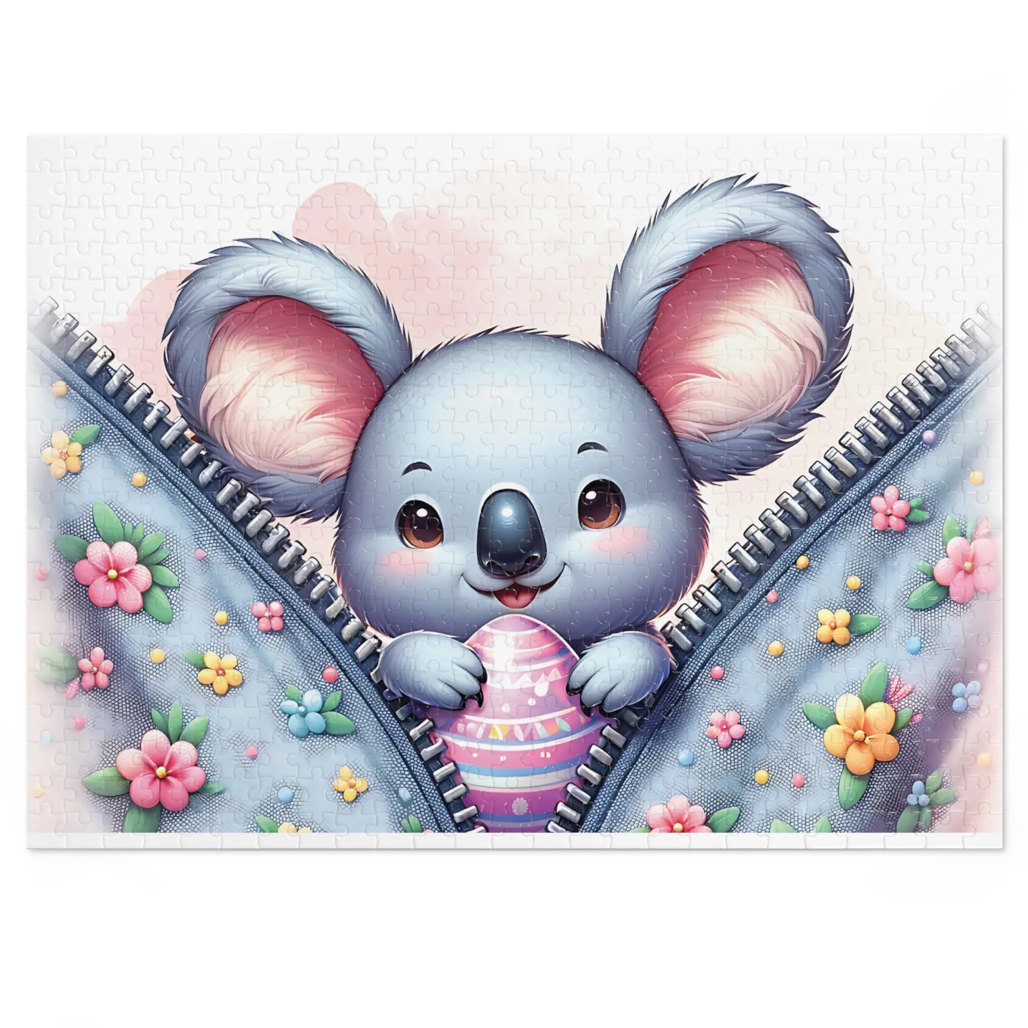 Jigsaw Puzzle, Easter, Koala, Personalised/Non-Personalised (30, 110, 252, 500,1000-Piece)