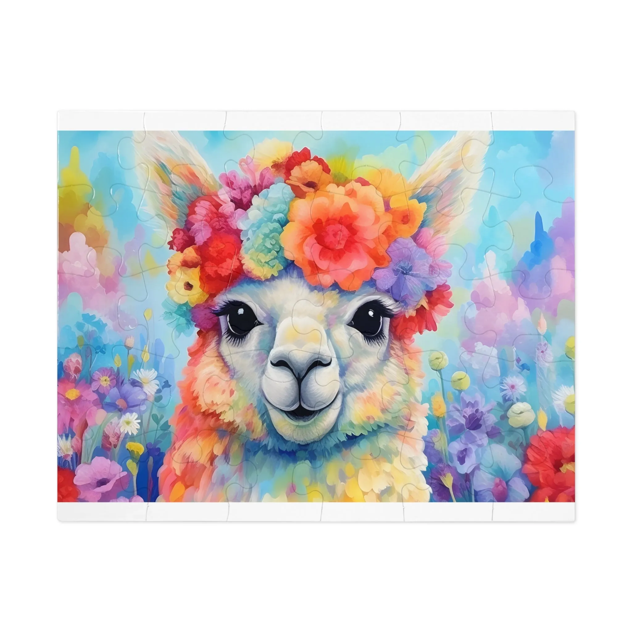 Jigsaw Puzzle, Llama, Personalised/Non-Personalised (30, 110, 252, 500,1000-Piece)