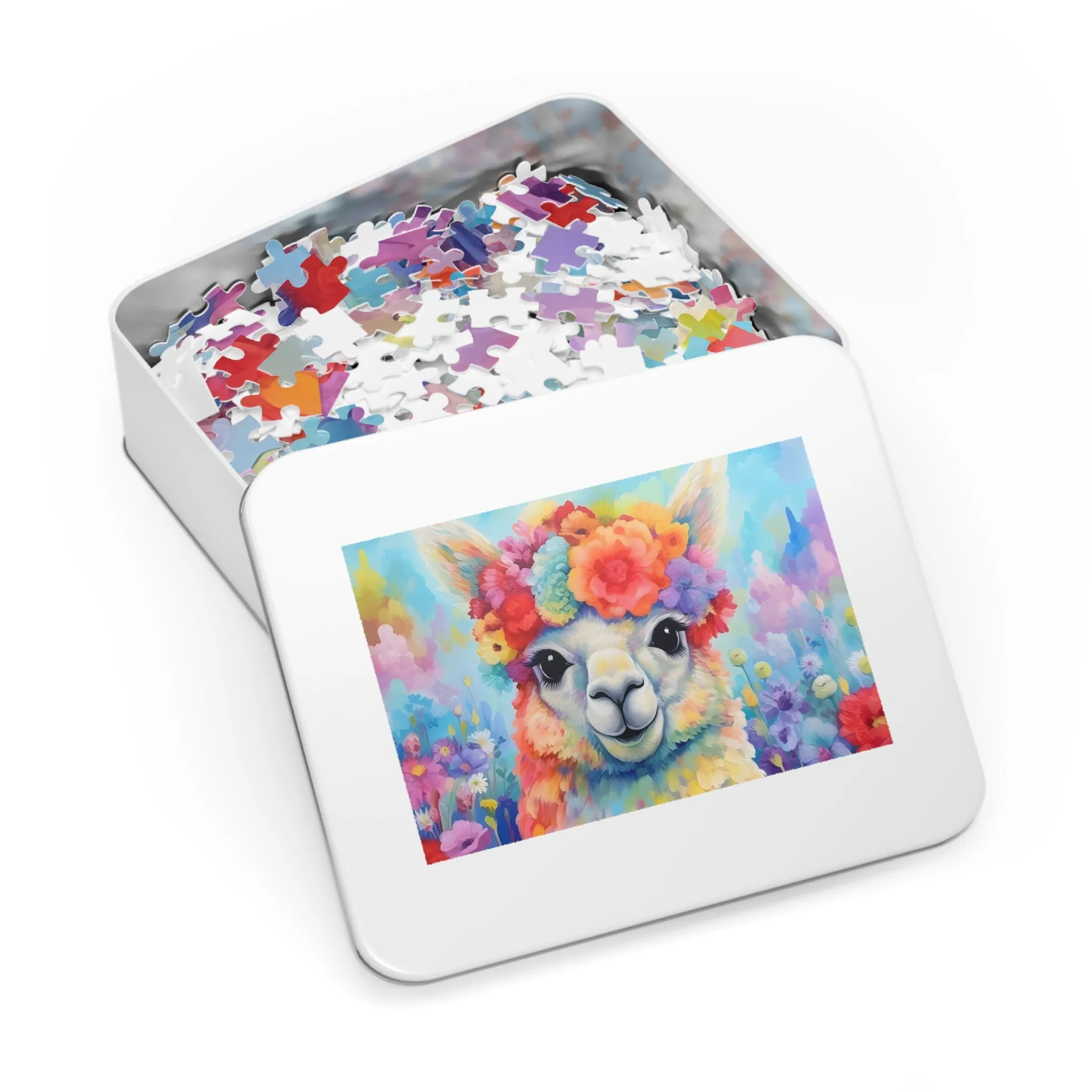 Jigsaw Puzzle, Llama, Personalised/Non-Personalised (30, 110, 252, 500,1000-Piece)