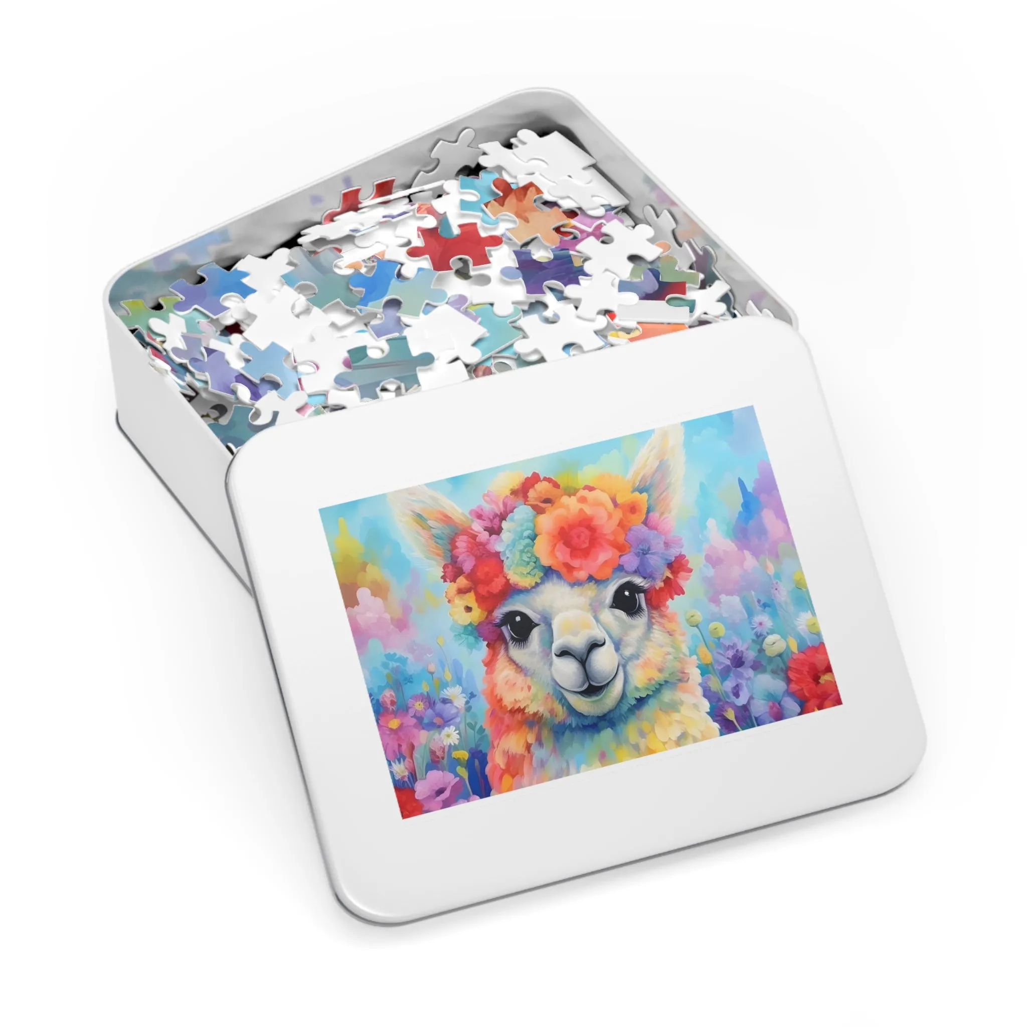 Jigsaw Puzzle, Llama, Personalised/Non-Personalised (30, 110, 252, 500,1000-Piece)