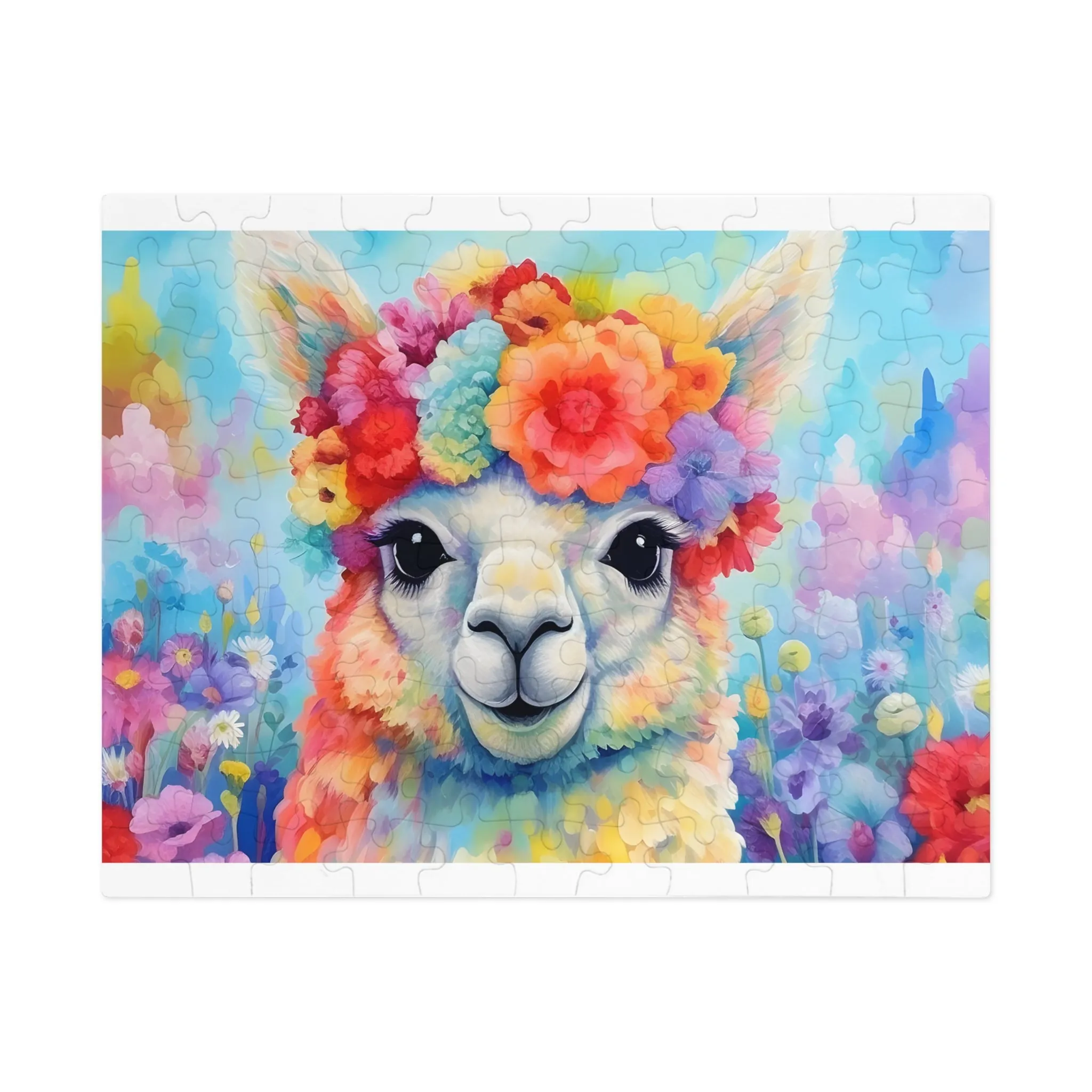 Jigsaw Puzzle, Llama, Personalised/Non-Personalised (30, 110, 252, 500,1000-Piece)