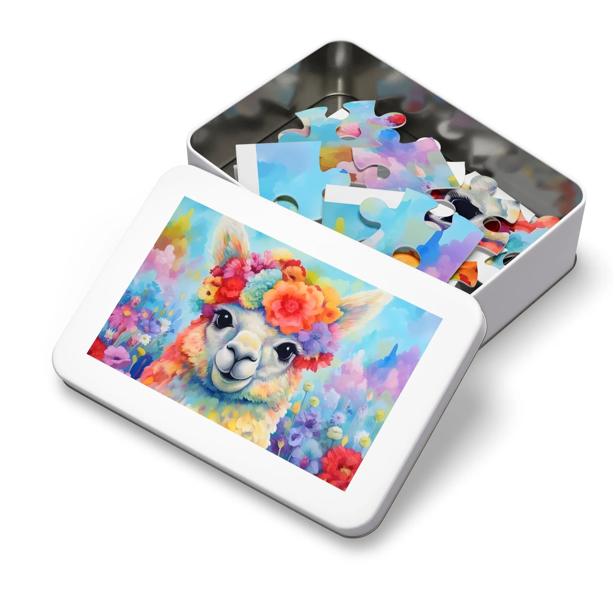 Jigsaw Puzzle, Llama, Personalised/Non-Personalised (30, 110, 252, 500,1000-Piece)